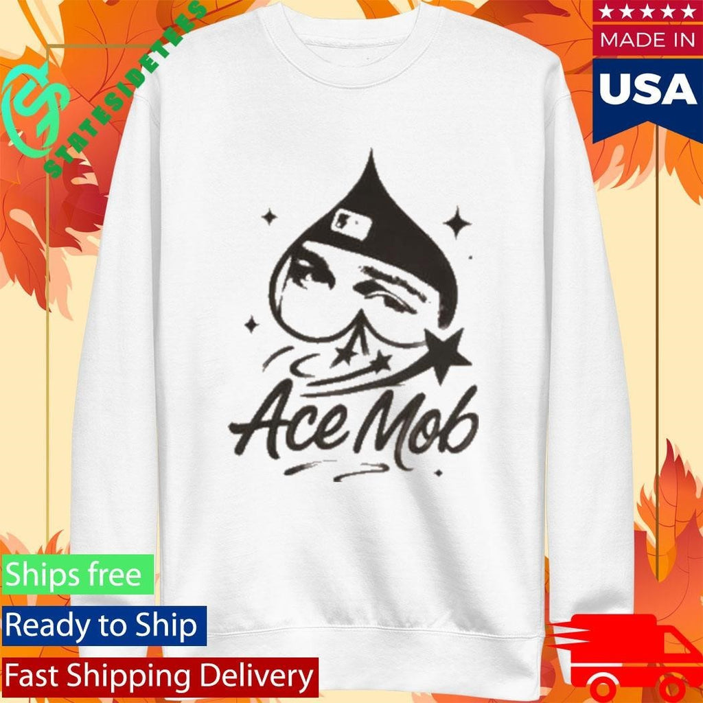 Acemobla Ace Mob Graffiti Uniform Shirt Unisex , , , Long Sleeve Tee