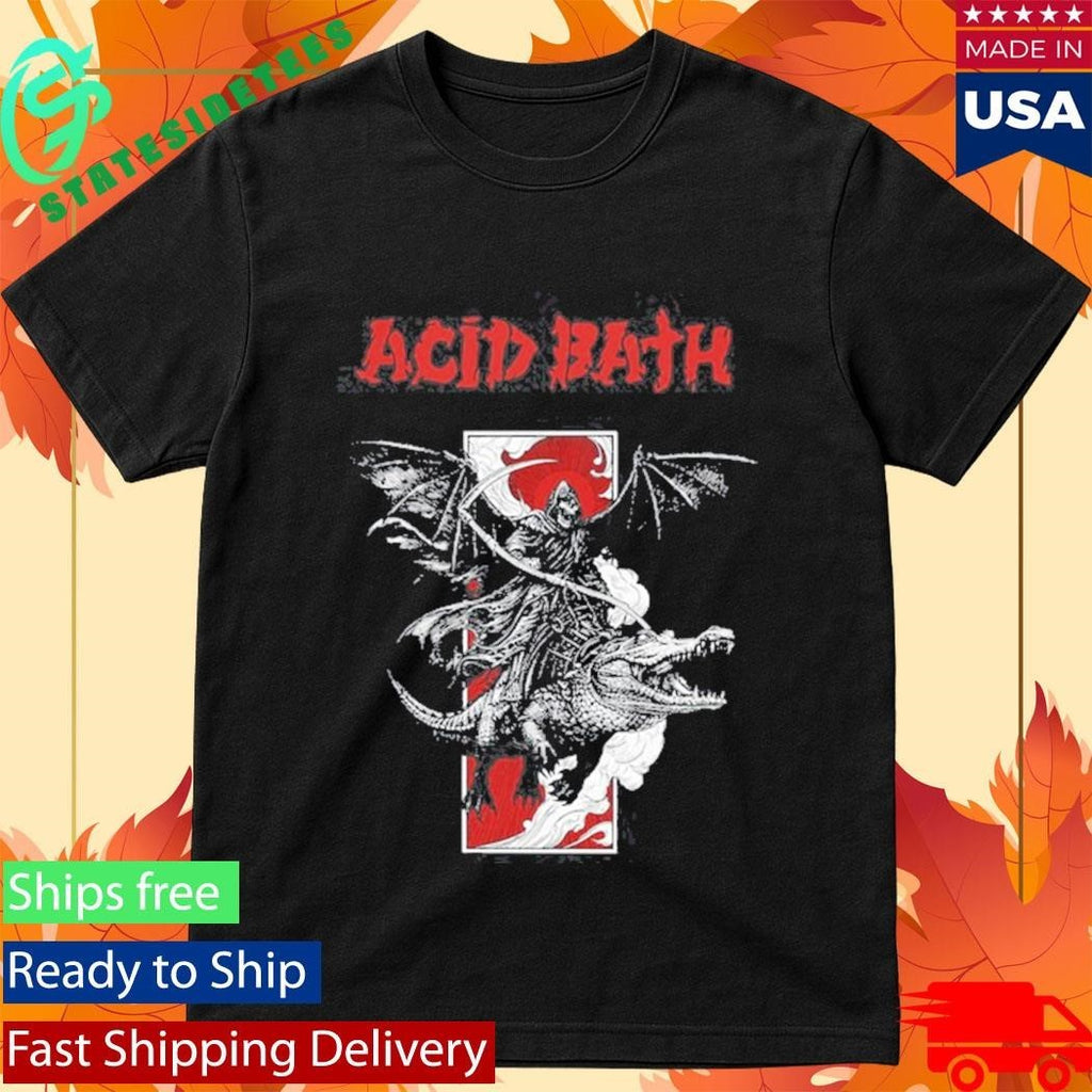 Acid Bath Alligator Wall Shirt Unisex , , , Long Sleeve Tee