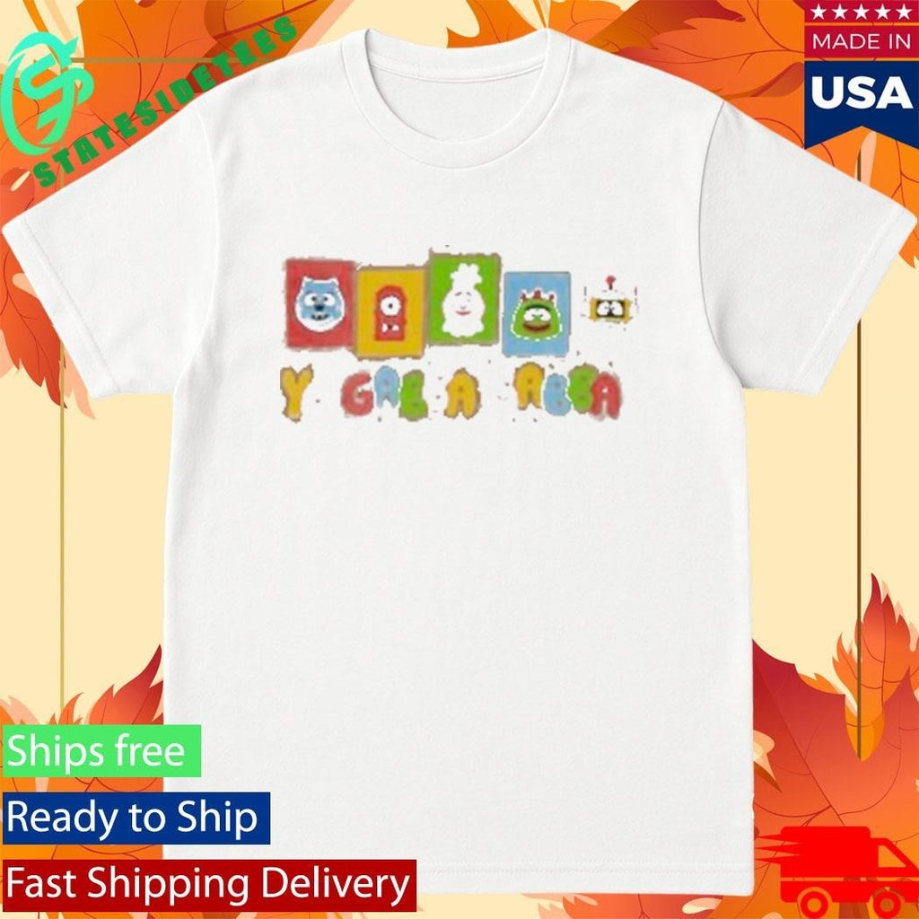 Adult Yo Gabba Gabba Bright Shirt Unisex , , , Long Sleeve Tee