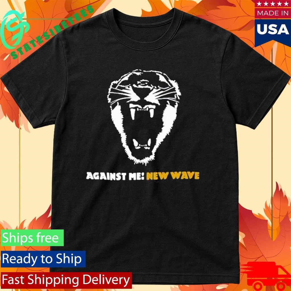 Against Me New Wave Panther Shirt Unisex , , , Long Sleeve Tee