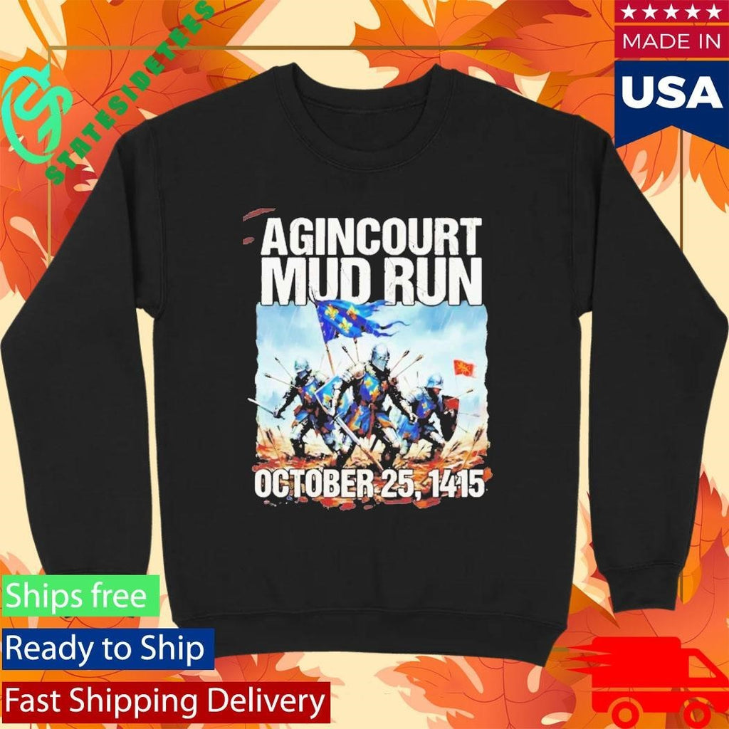 Agincourt Mud Run 1415 Unisex , , , Long Sleeve Tee