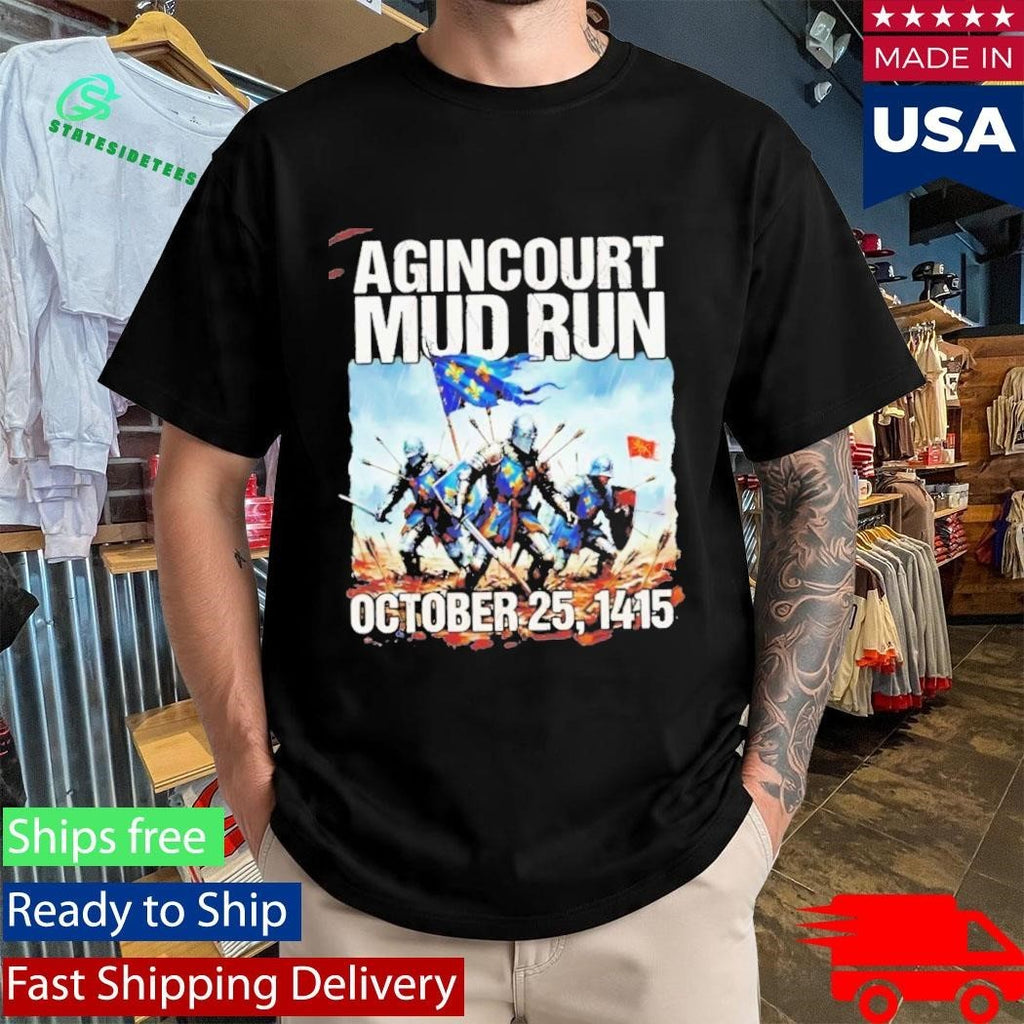 Agincourt Mud Run 1415 Unisex , , , Long Sleeve Tee