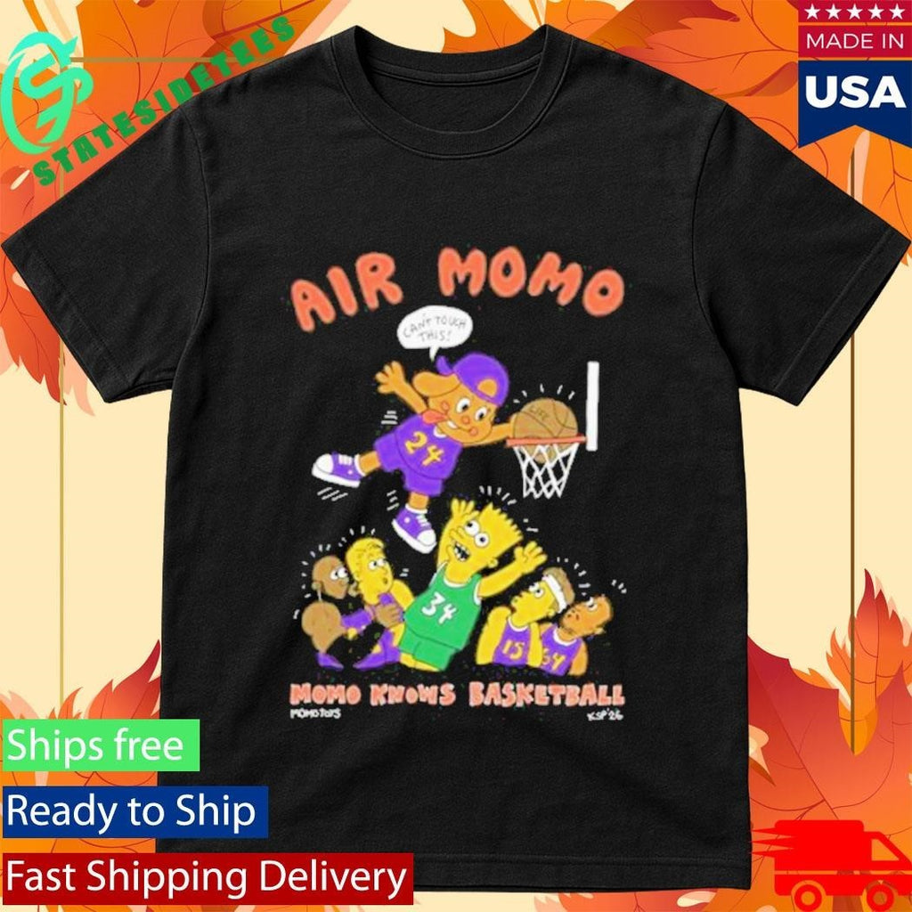 Air Momo Momo Knows Basketball Shirt Unisex , , , Long Sleeve Tee