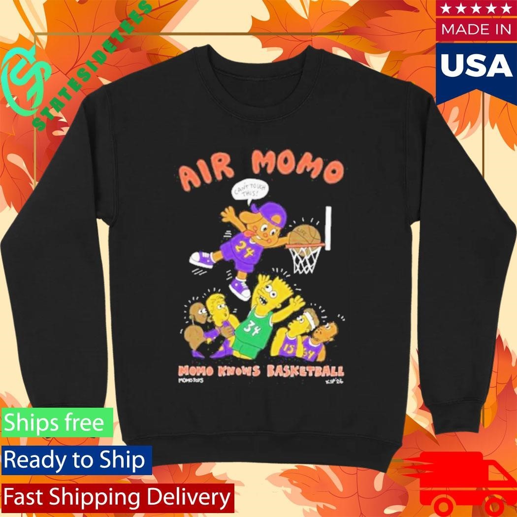 Air Momo Momo Knows Basketball Shirt Unisex , , , Long Sleeve Tee
