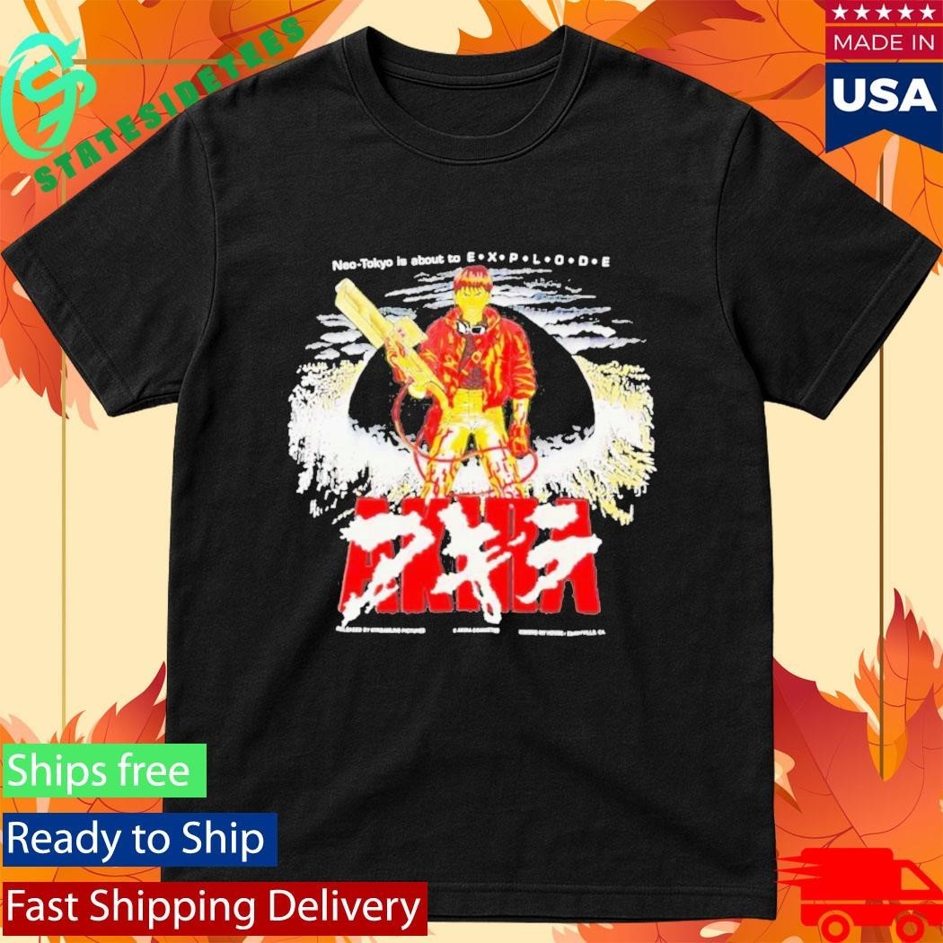 Akira Neo-Tokyo Is About To Explode Vintage Shirt Unisex , , , Long Sleeve Tee