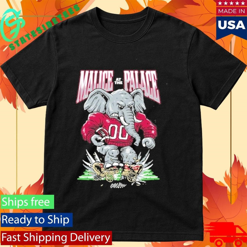 Alabama Rose Bowl Malice At The Palace Elephant Shirt Unisex , , , Long Sleeve Tee