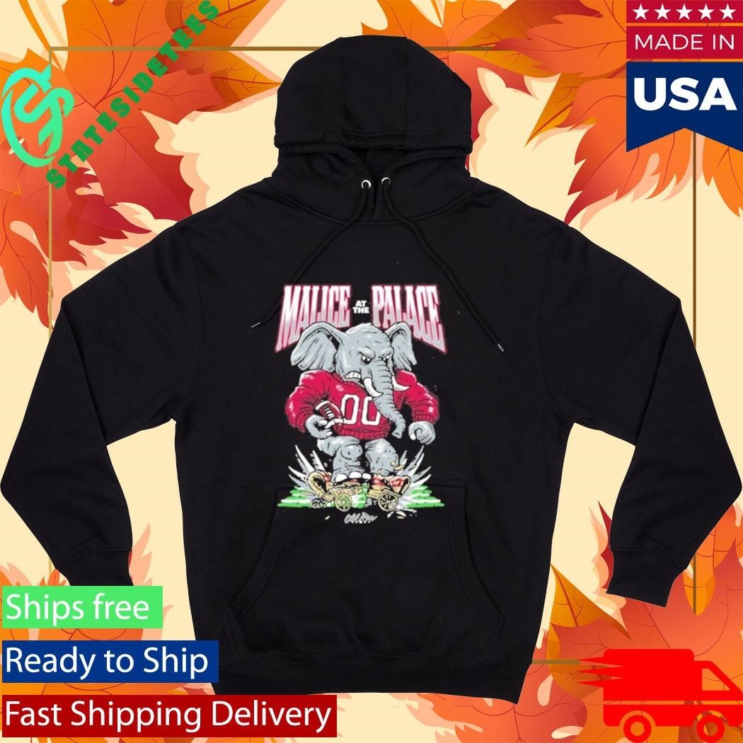 Alabama Rose Bowl Malice At The Palace Elephant Shirt Unisex , , , Long Sleeve Tee