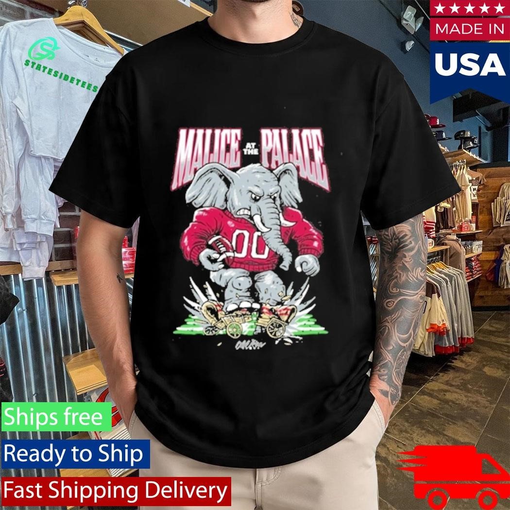 Alabama Rose Bowl Malice At The Palace Elephant Shirt Unisex , , , Long Sleeve Tee