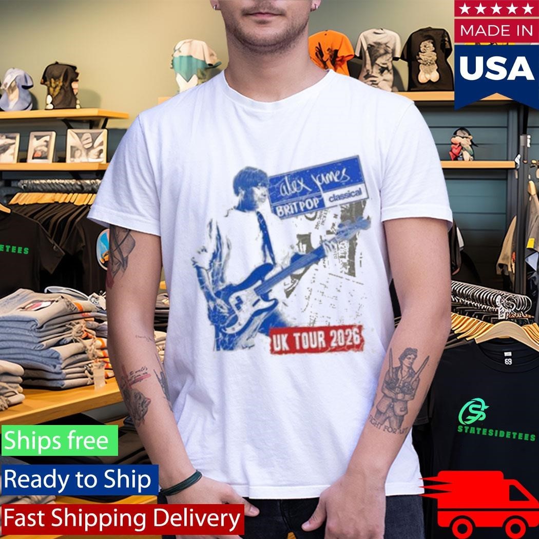 Alex James Britpop Classical Tour 2026 Shirt Unisex , , , Long Sleeve Tee