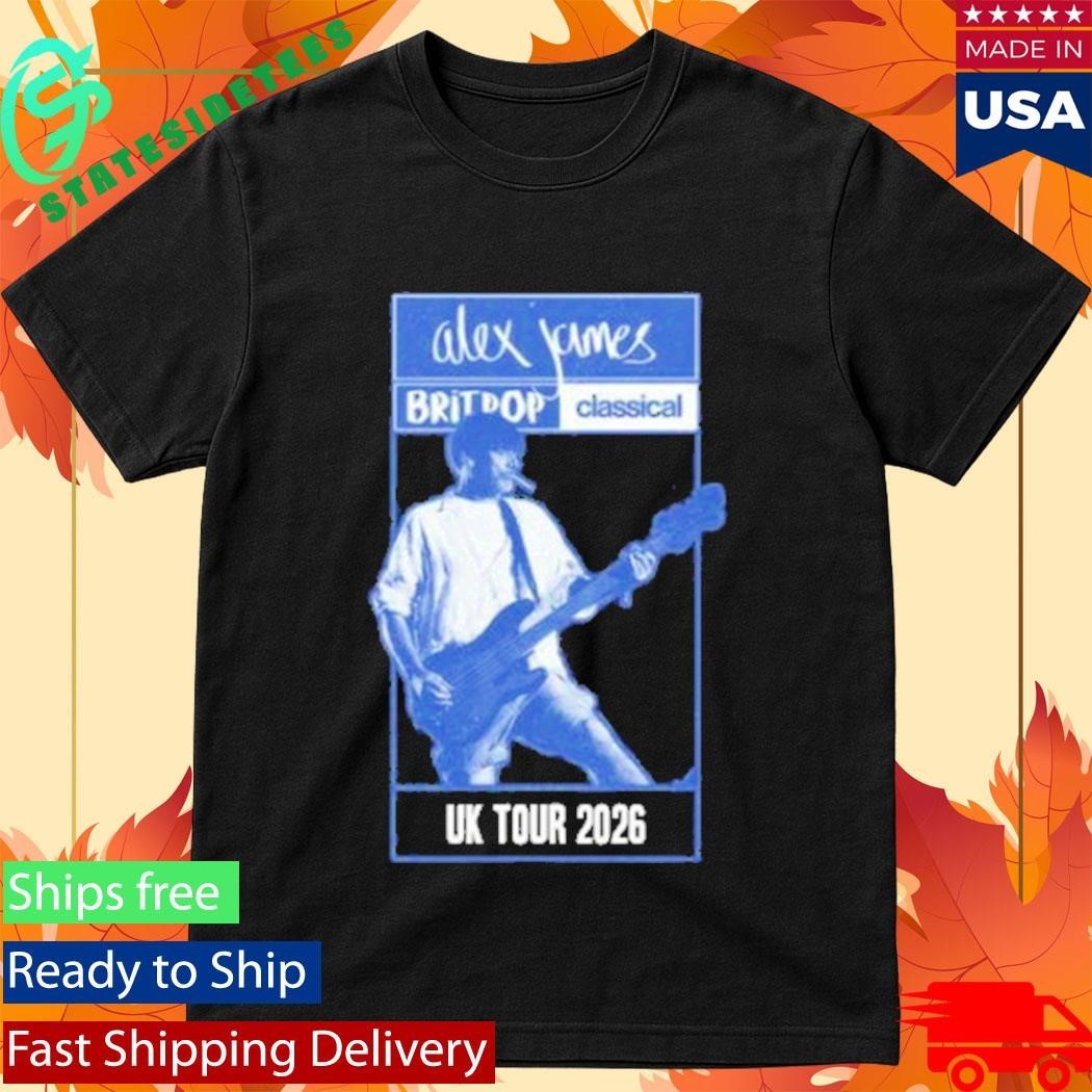 Alex James Britpop Classical Tour Shirt Unisex , , , Long Sleeve Tee