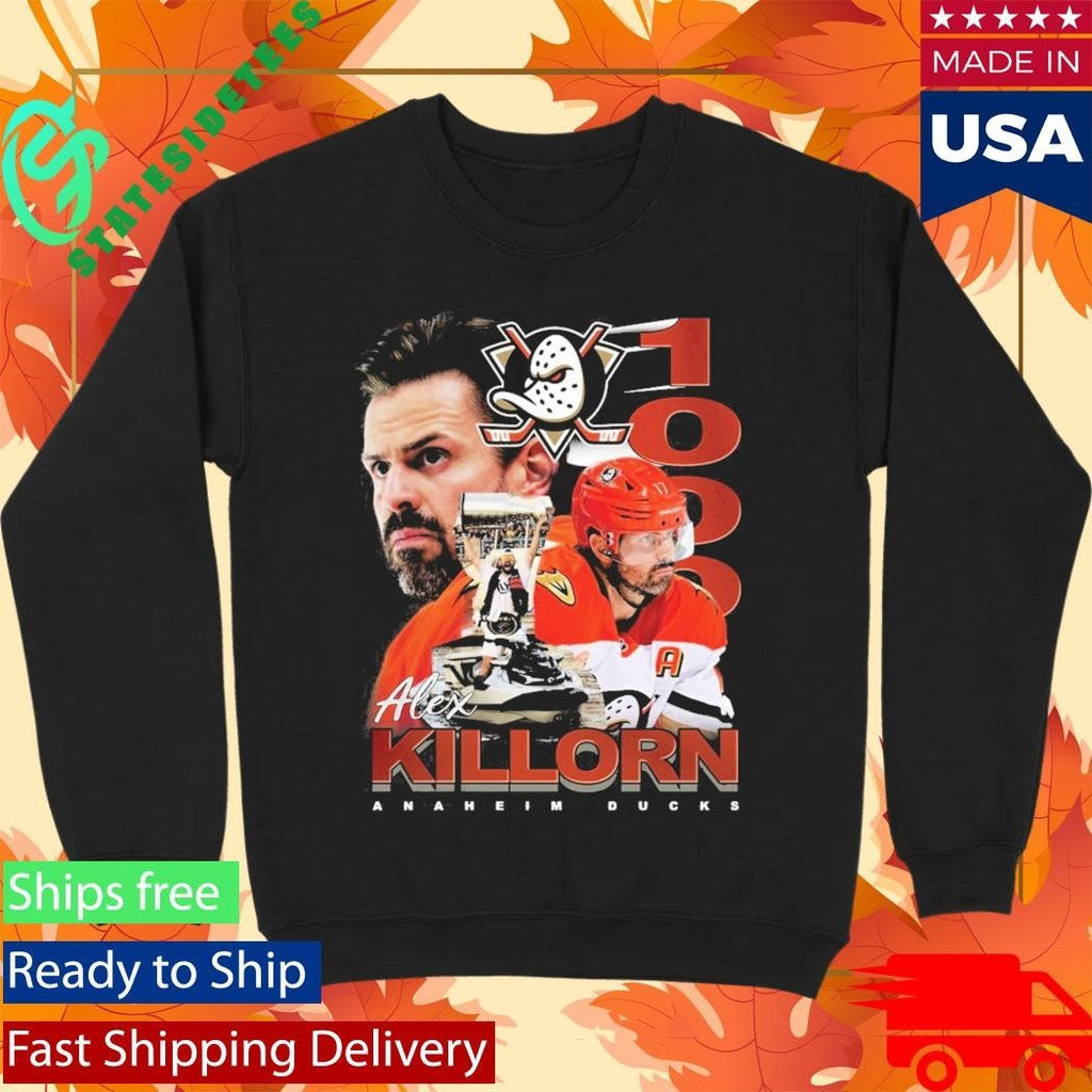 Alex Killorn Killorn 1000 Anaheim Ducks Shirt Unisex , , , Long Sleeve Tee