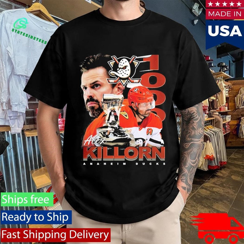 Alex Killorn Killorn 1000 Anaheim Ducks Shirt Unisex , , , Long Sleeve Tee