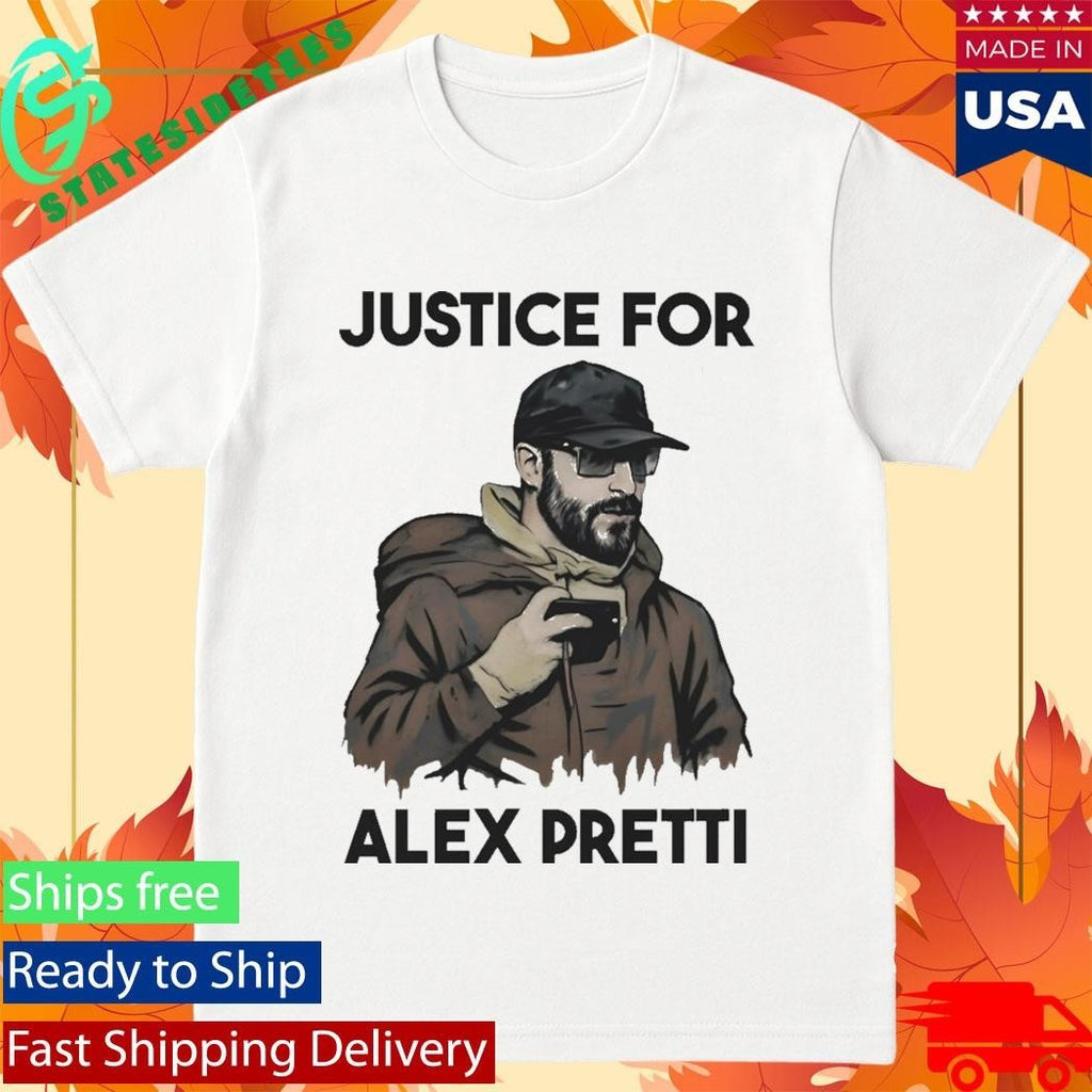 Alex Pretti Justice For Shirt Unisex , , , Long Sleeve Tee