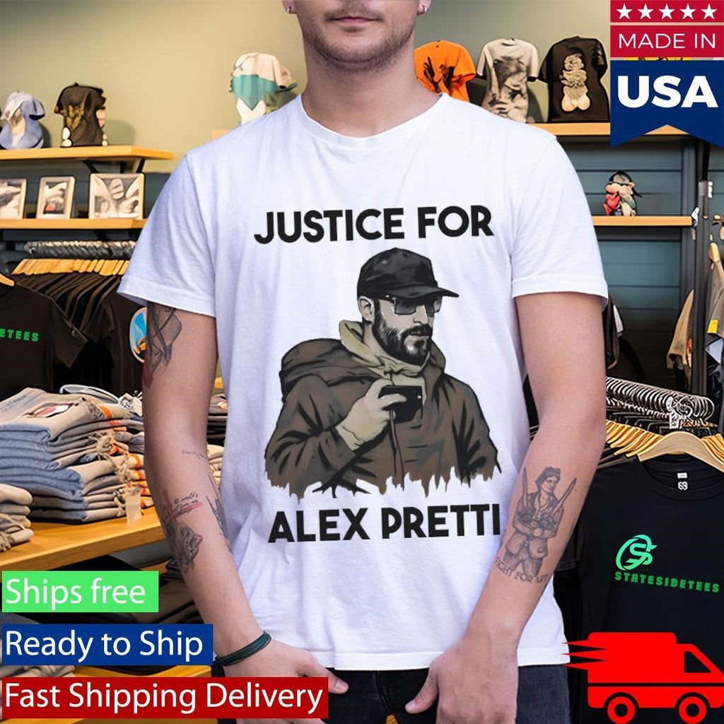 Alex Pretti Justice For Shirt Unisex , , , Long Sleeve Tee