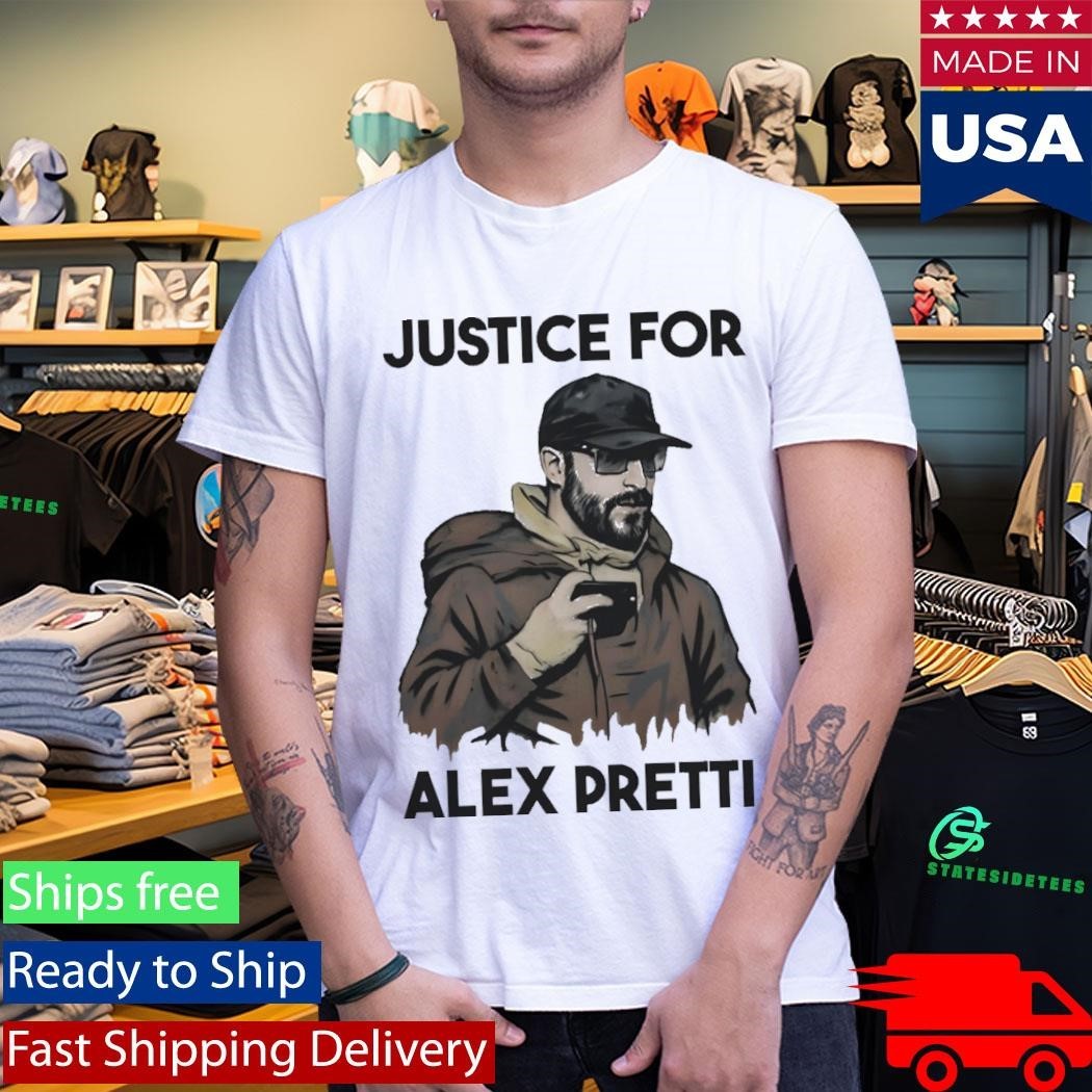 Alex Pretti Justice For Shirt Unisex , , , Long Sleeve Tee