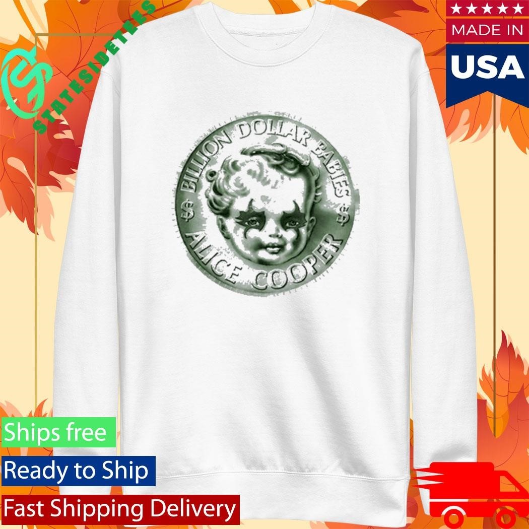 Alice Cooper Billion Dollar Babies Shirt Unisex , , , Long Sleeve Tee