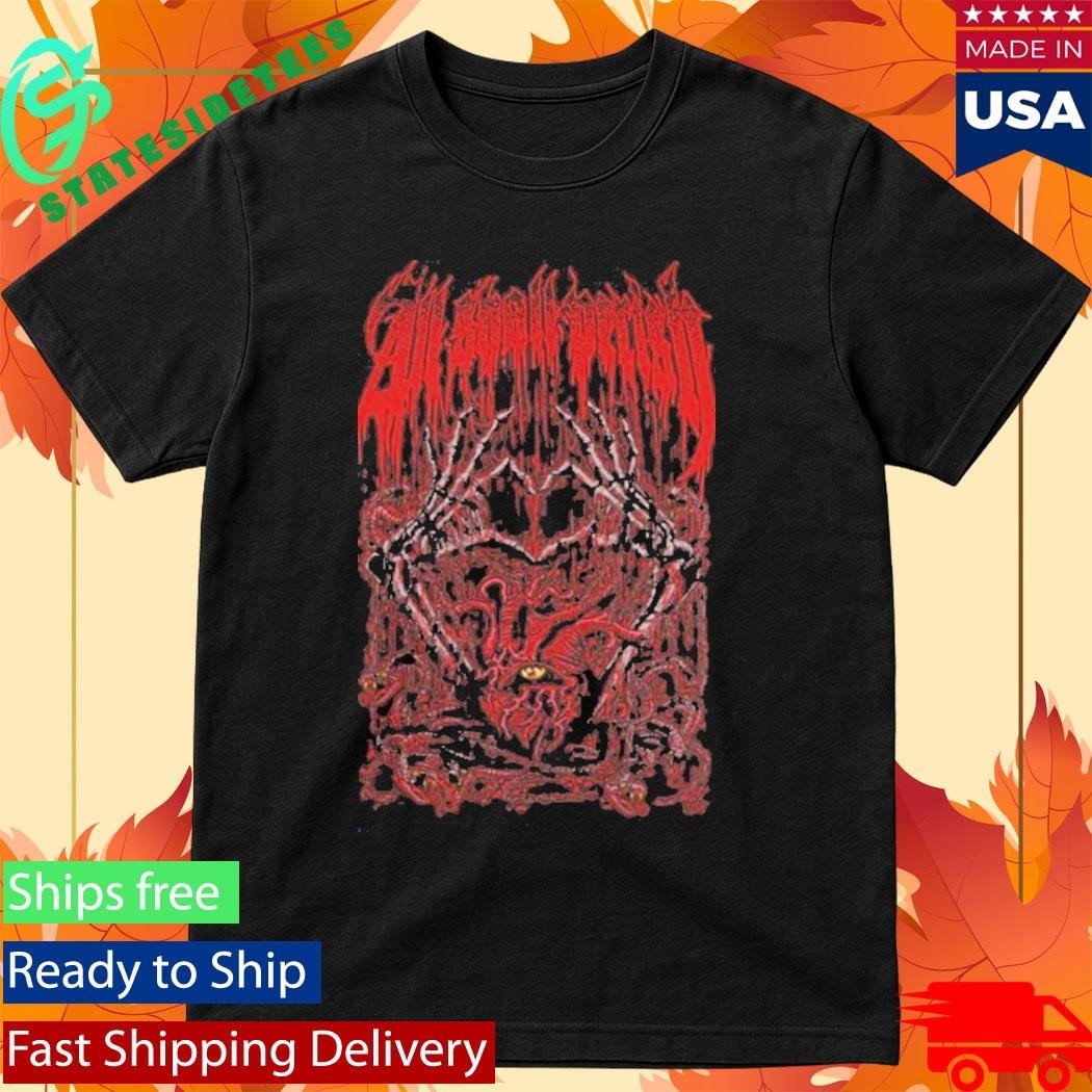 All Shall Perish Two Hearts Shirt Unisex , , , Long Sleeve Tee