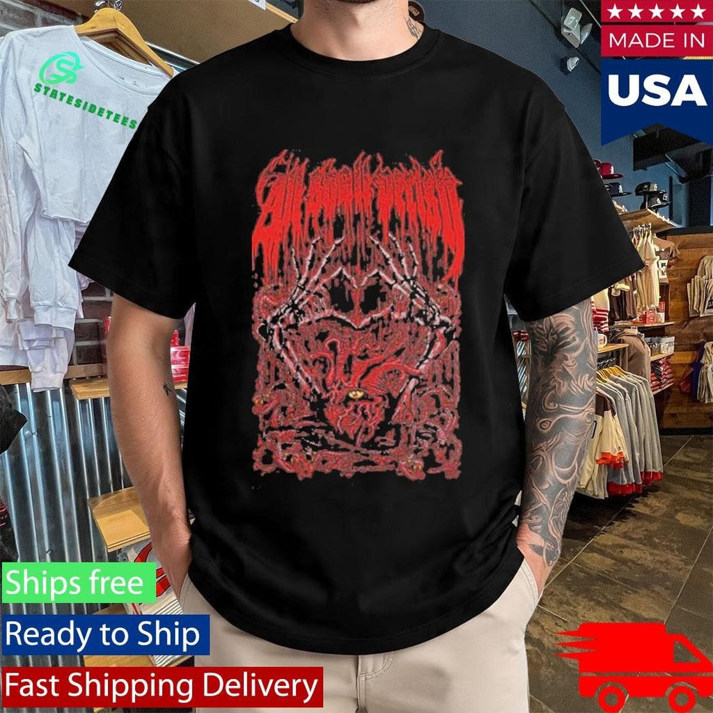 All Shall Perish Two Hearts Shirt Unisex , , , Long Sleeve Tee