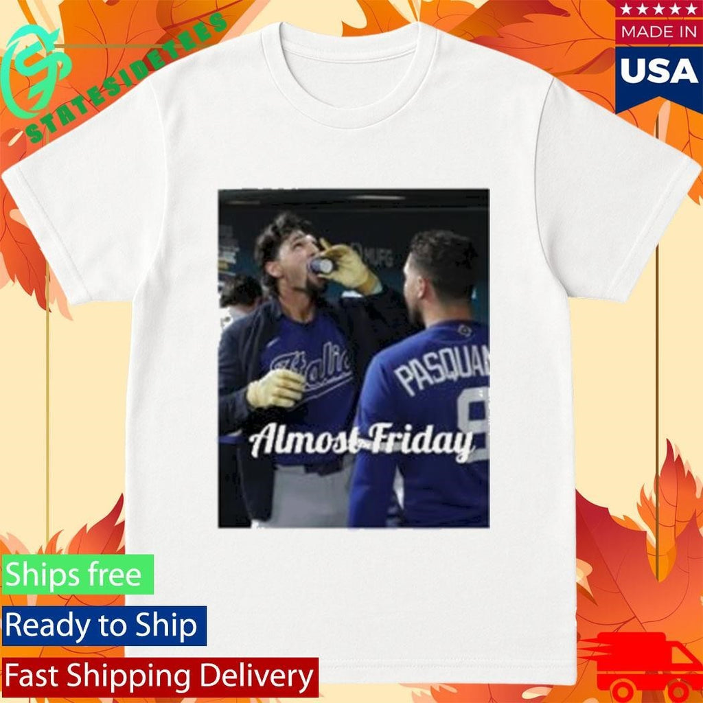 Almost Friday Espresso Shot Shirt Unisex , , , Long Sleeve Tee