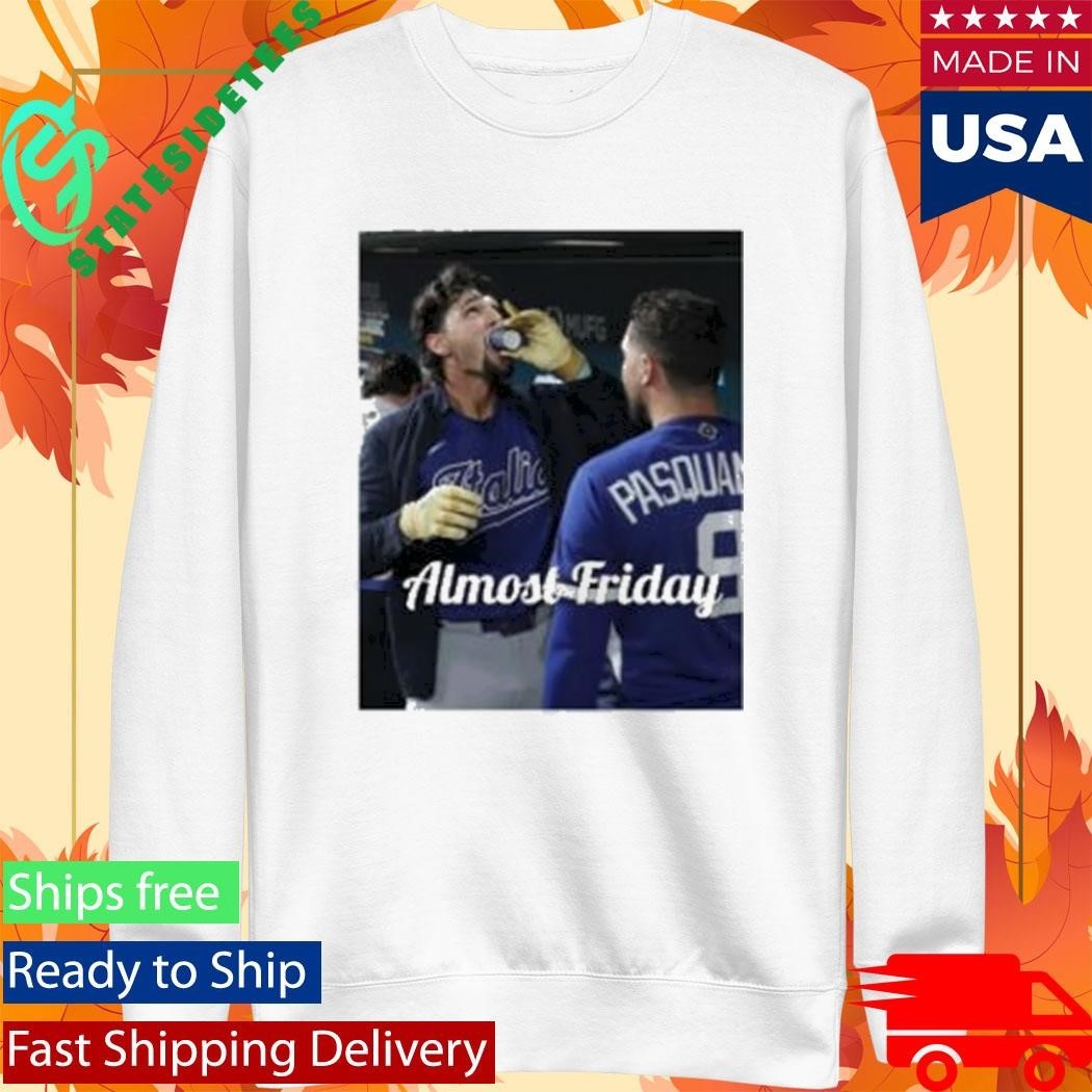 Almost Friday Espresso Shot Shirt Unisex , , , Long Sleeve Tee