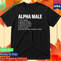 Alpha Male Not A Sheeps Opposite Of Betta Testosterone Filled Masculine Shirt Unisex , , , Long Sleeve Tee