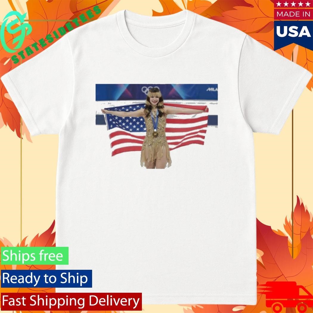 Alysa Liu New Olympic Women’s Skating Champion Team USA Unisex , , , Long Sleeve Tee