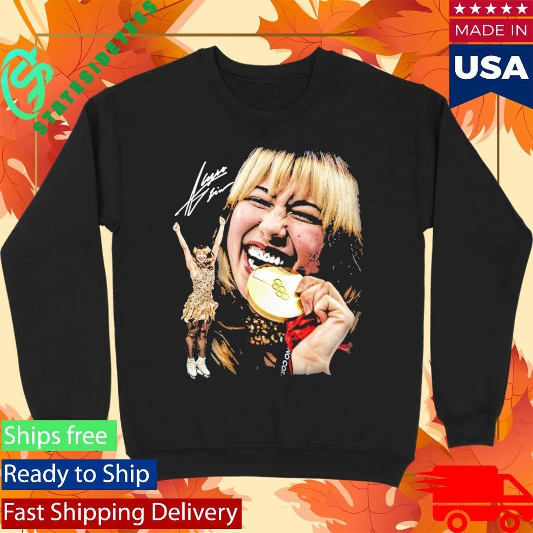 Alysa Liu Olympic Gold Signature Shirt Unisex , , , Long Sleeve Tee