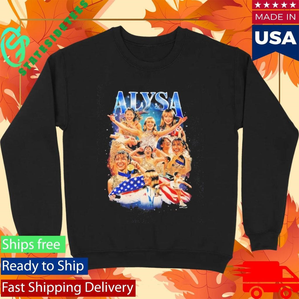 Alysa Liu Usa Figure Skating 2026 Shirt Unisex , , , Long Sleeve Tee