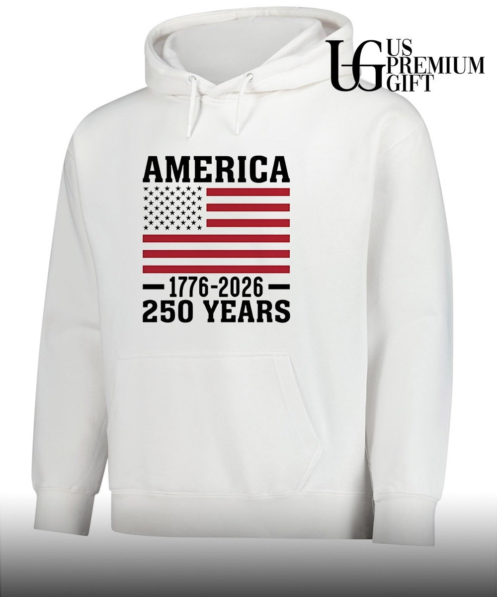 America 1776-2026 250 Years flag shirt