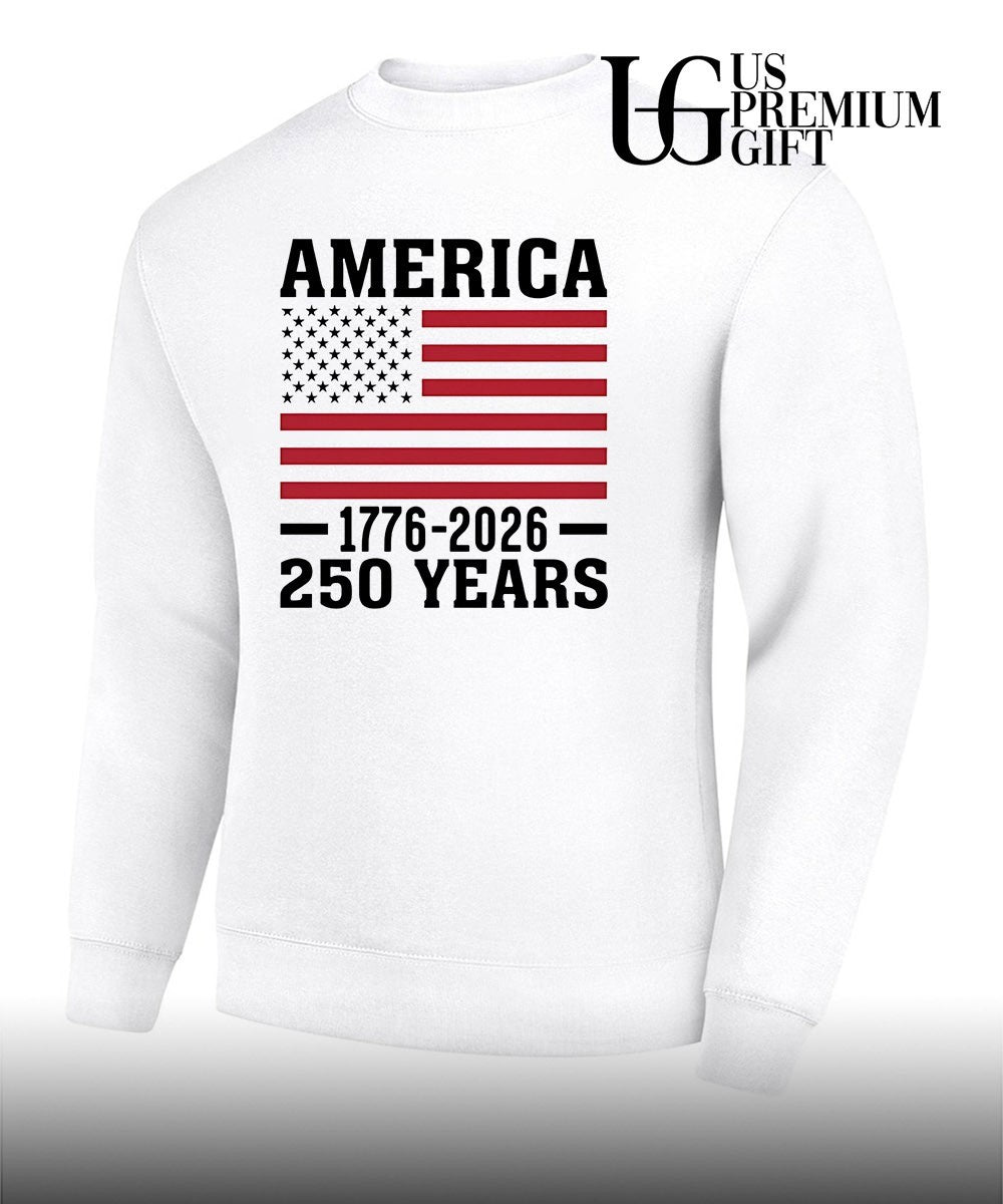 America 1776-2026 250 Years flag shirt