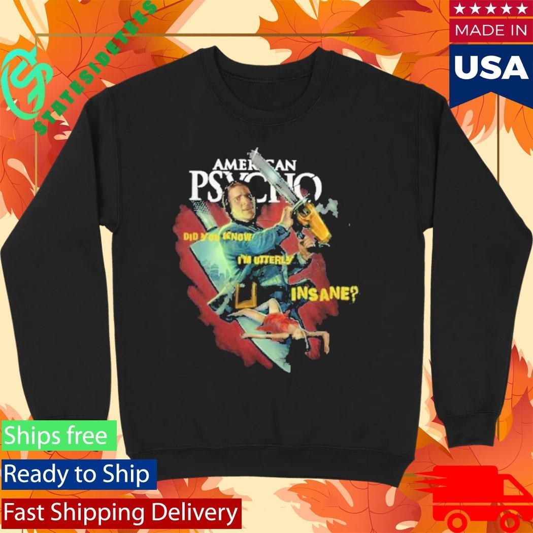 American Psycho I Feel Lethal Unisex , , , Long Sleeve Tee
