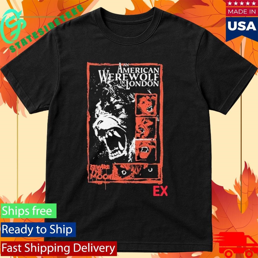 An American Werewolf In London Werewolf Shirt Unisex , , , Long Sleeve Tee