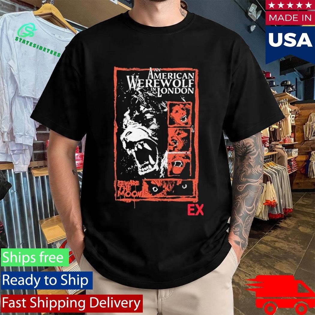 An American Werewolf In London Werewolf Shirt Unisex , , , Long Sleeve Tee