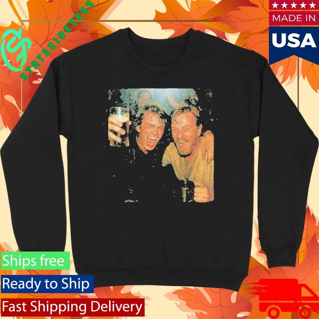 Anakin Skywalker And Obi-Wan Kenobi Shirt Unisex , , , Long Sleeve Tee