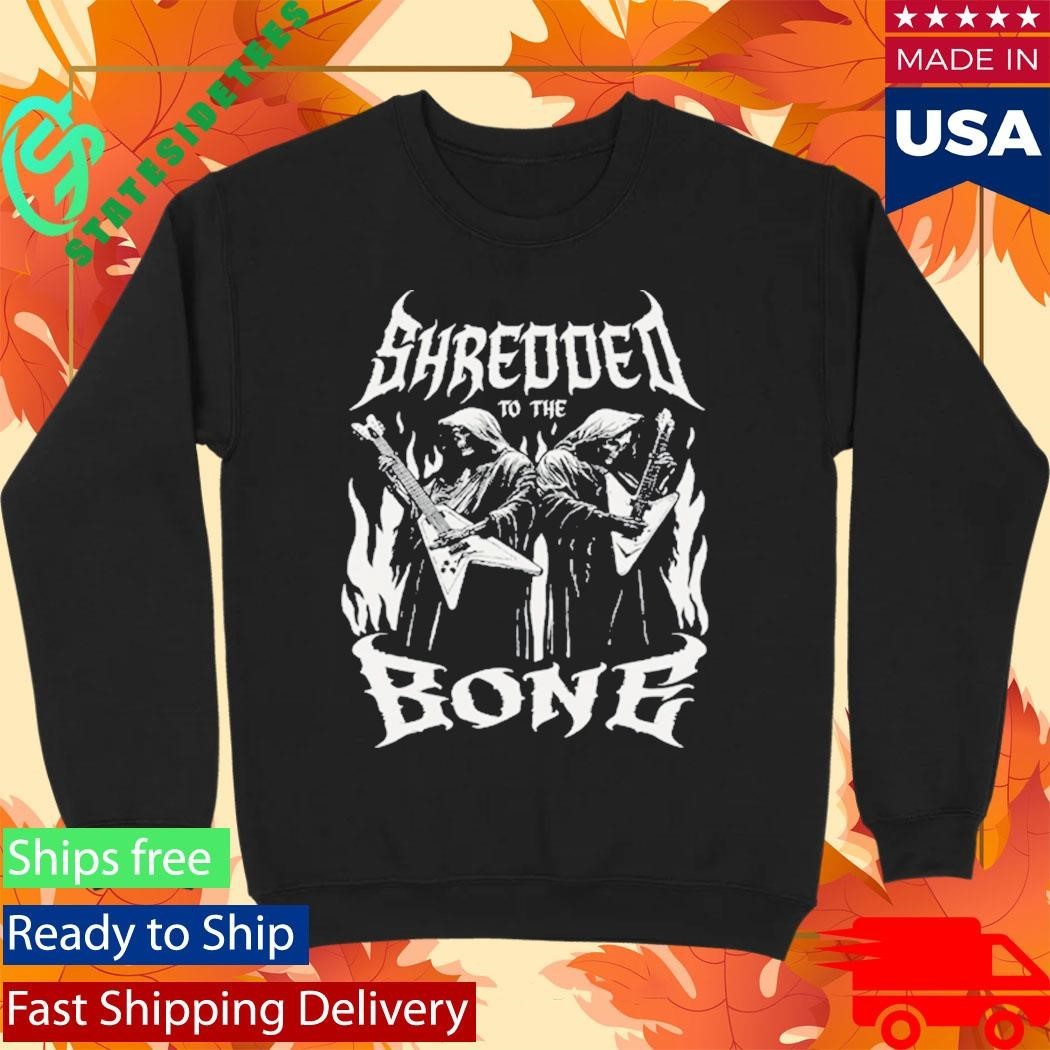 André Vaillant Shredded To The Bone Shirt Unisex , , , Long Sleeve Tee
