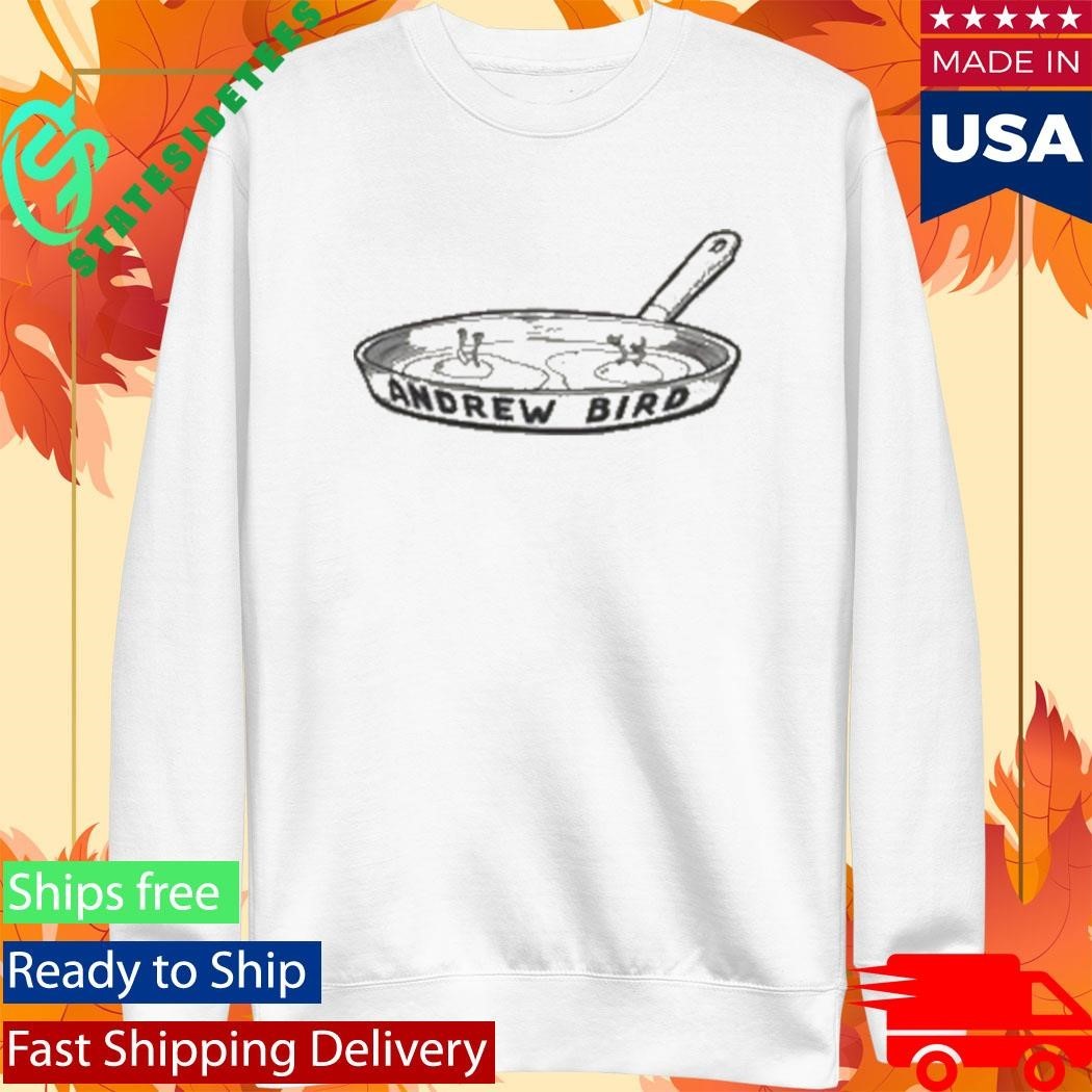 Andrew Bird Frying Pan Ringer Unisex , , , Long Sleeve Tee