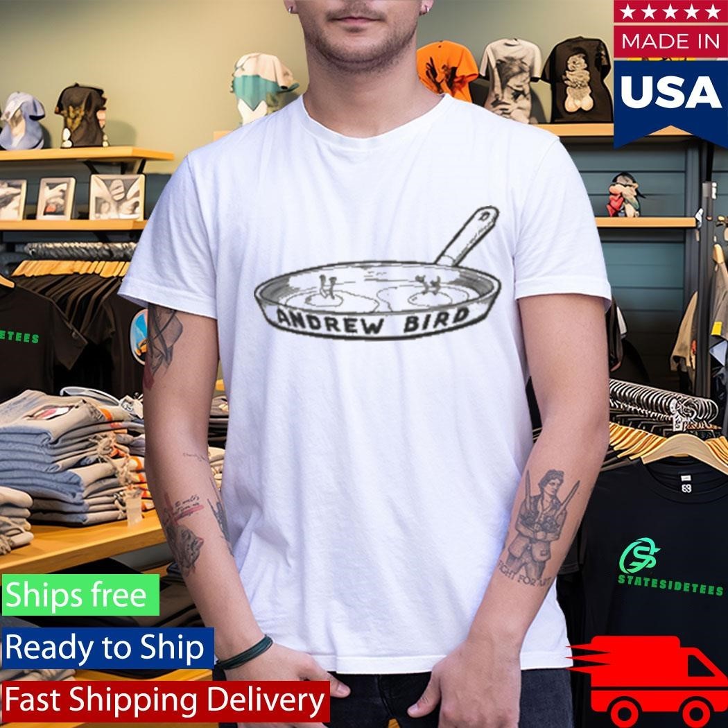 Andrew Bird Frying Pan Ringer Unisex , , , Long Sleeve Tee