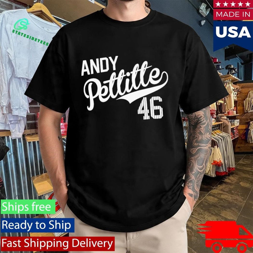 Andy Pettitte 46 Shirt Unisex , , , Long Sleeve Tee