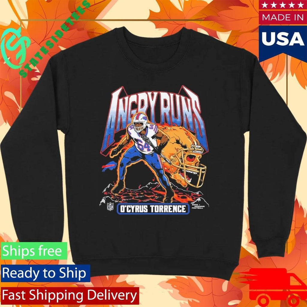 Angry Runs O’Cyrus Torrence Shirt Unisex , , , Long Sleeve Tee