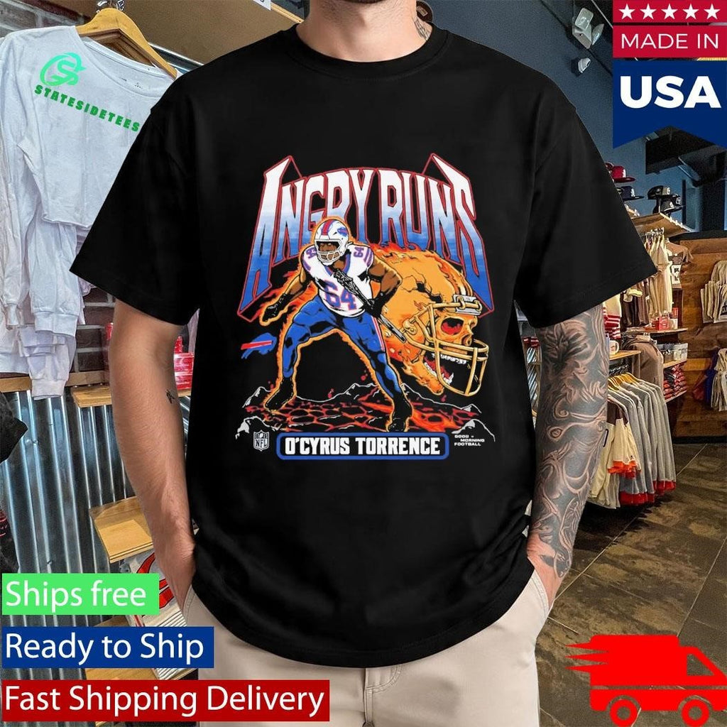 Angry Runs O’Cyrus Torrence Shirt Unisex , , , Long Sleeve Tee