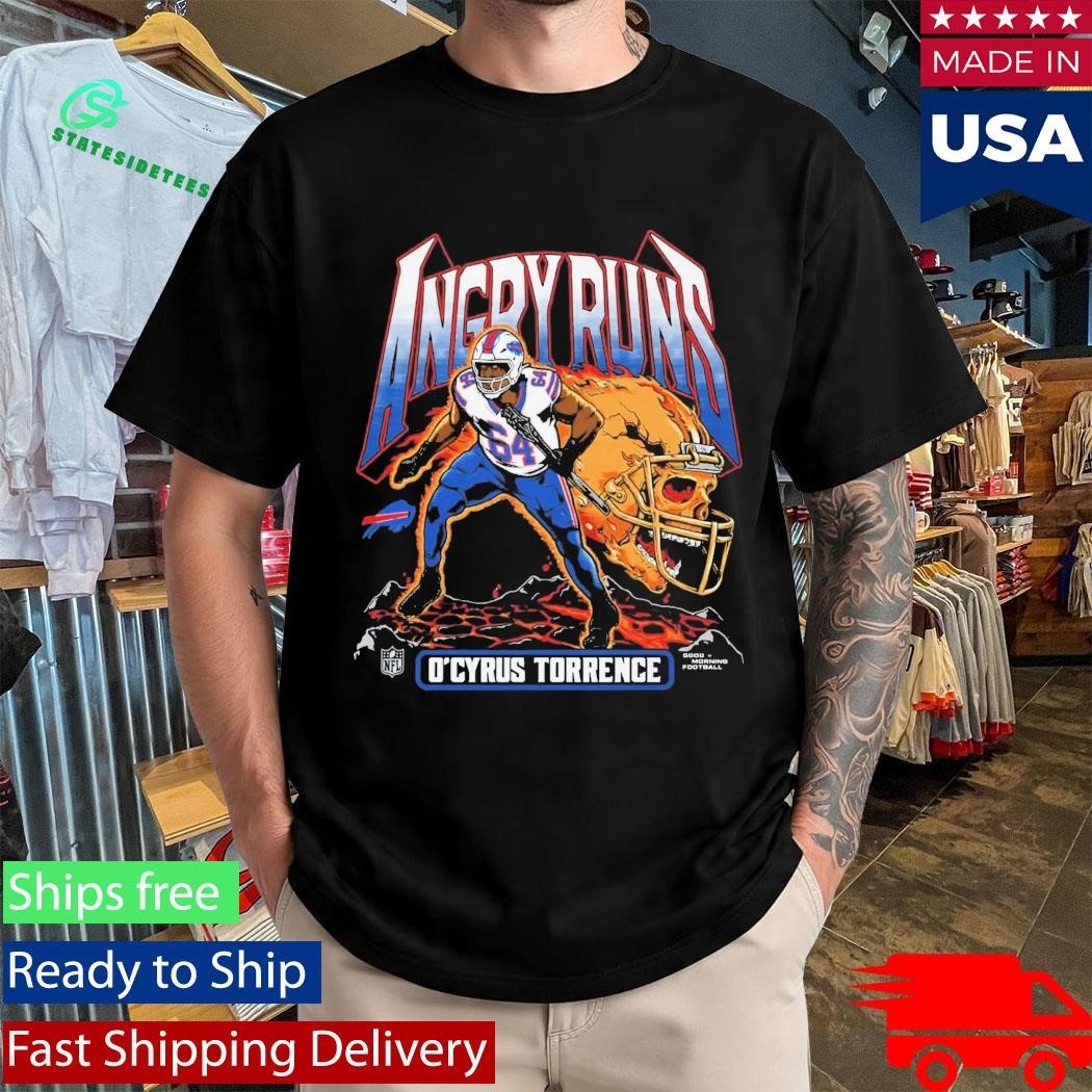 Angry Runs O’Cyrus Torrence Shirt Unisex , , , Long Sleeve Tee