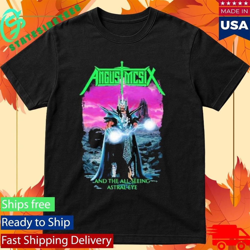Angus Mcsix Angus Mcsix And The All-Seeing Astral Eye Shirt Unisex , , , Long Sleeve Tee