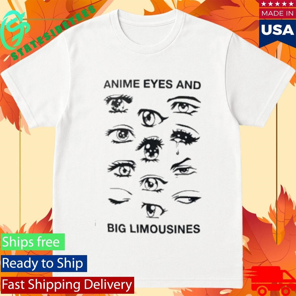 Anime Eyes And Big Limousines Shirt Unisex , , , Long Sleeve Tee