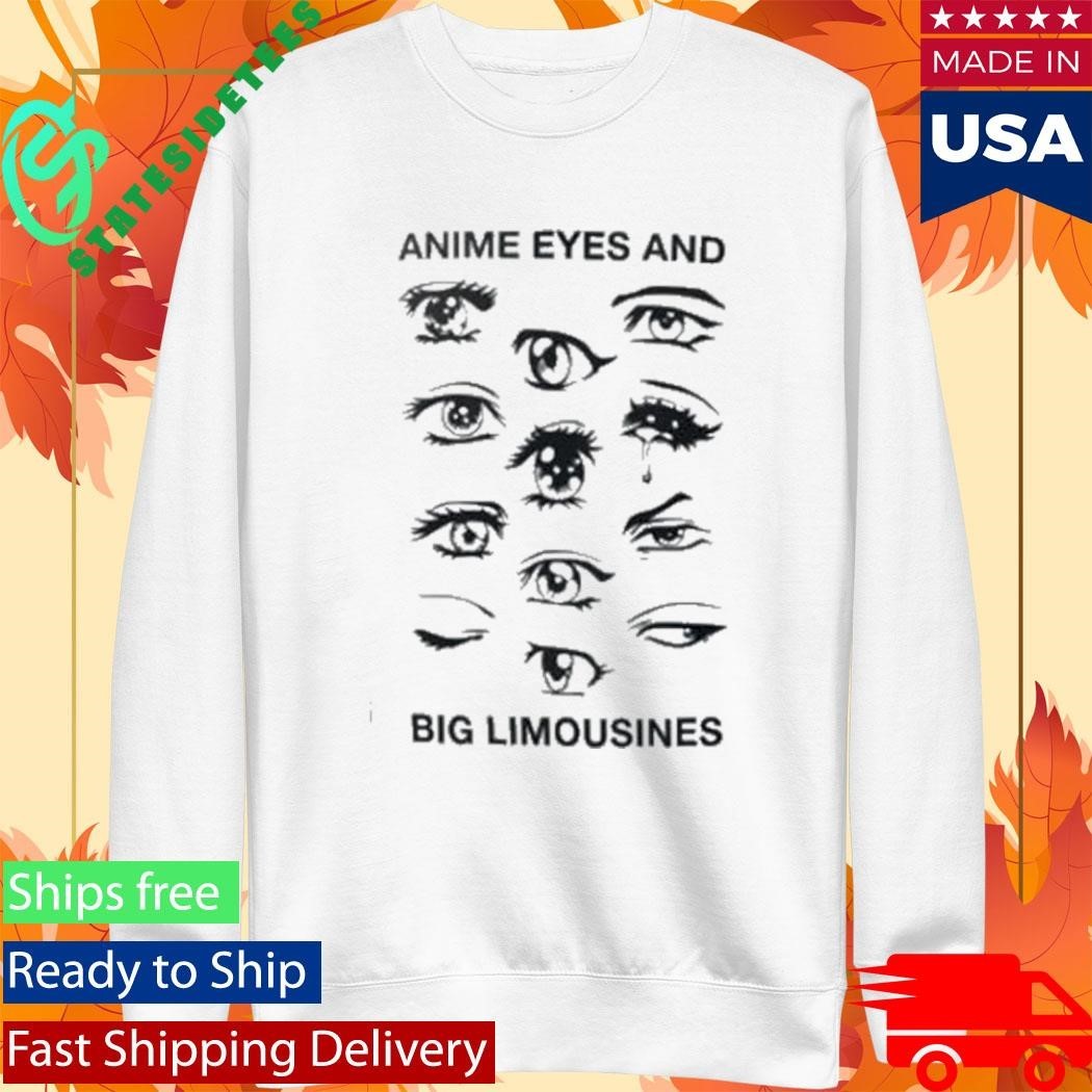 Anime Eyes And Big Limousines Shirt Unisex , , , Long Sleeve Tee