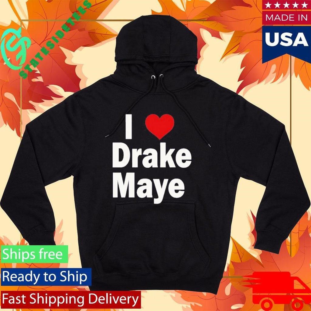 Ann Maye I Heart Drake Maye Shirt Unisex , , , Long Sleeve Tee