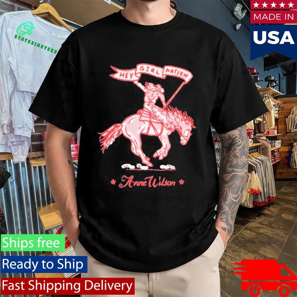 Anne Wilson Hey Girl Nation Battle Fought Shirt Unisex , , , Long Sleeve Tee