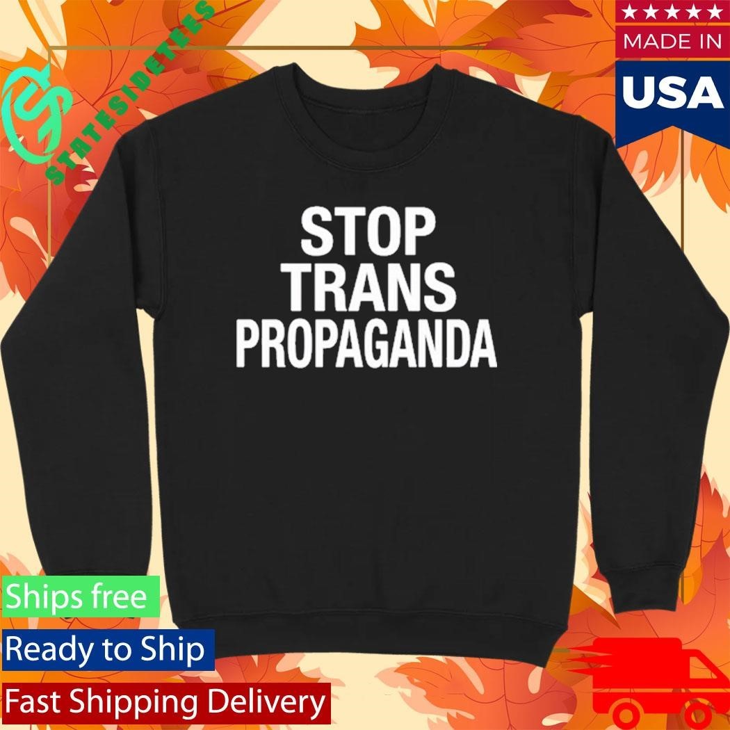 Anthony Constantino Stop Trans Propaganda Shirt Unisex , , , Long Sleeve Tee