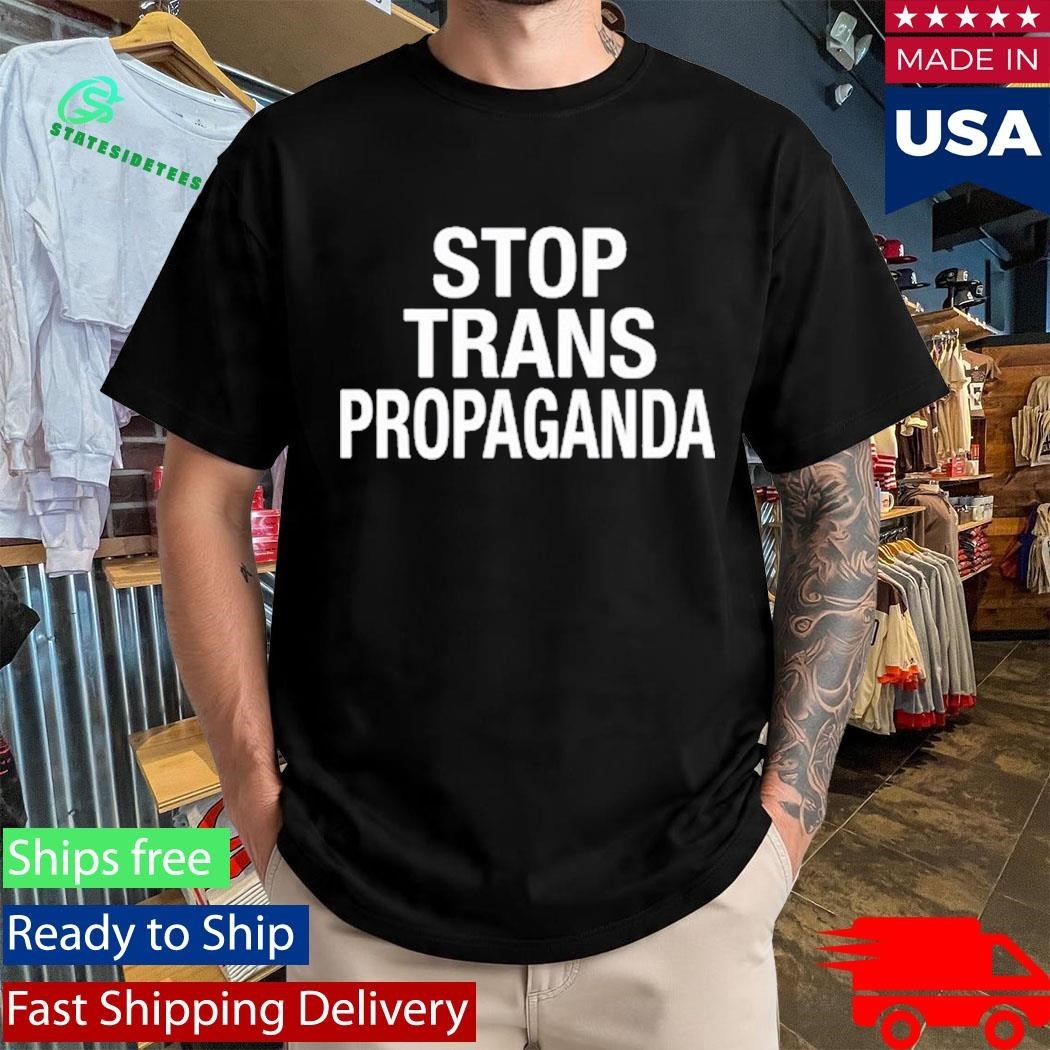 Anthony Constantino Stop Trans Propaganda Shirt Unisex , , , Long Sleeve Tee