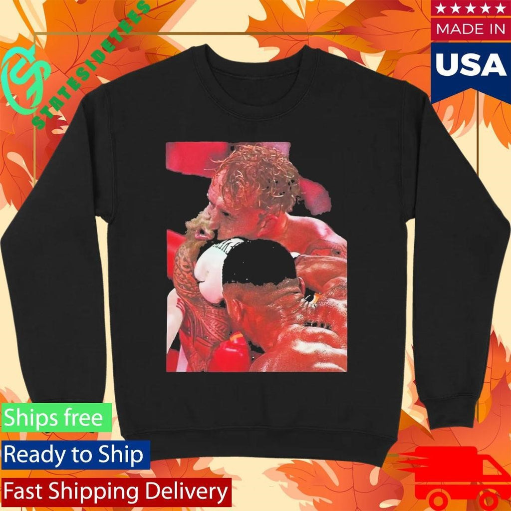 Anthony Joshua KO Jake Paul Shirt Unisex , , , Long Sleeve Tee