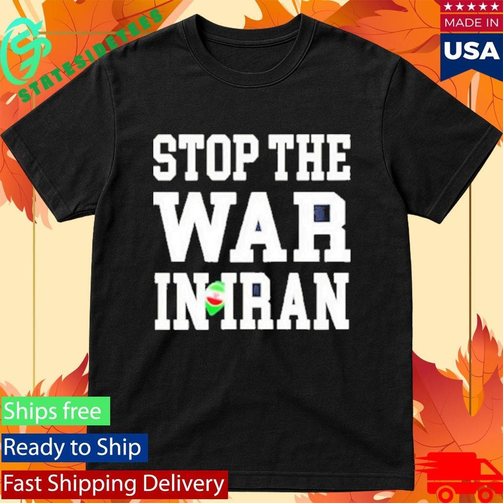 Anti War Peace Stop The War In Iran 2026 Shirt Unisex , , , Long Sleeve Tee
